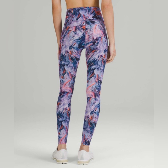 SOLD! 🆕🍋lululemon Fast and Free Brushed Fabric HR Tight 28" sz 2 - Picture 3 of 6